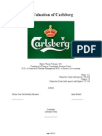 A Valuation of Carlsberg