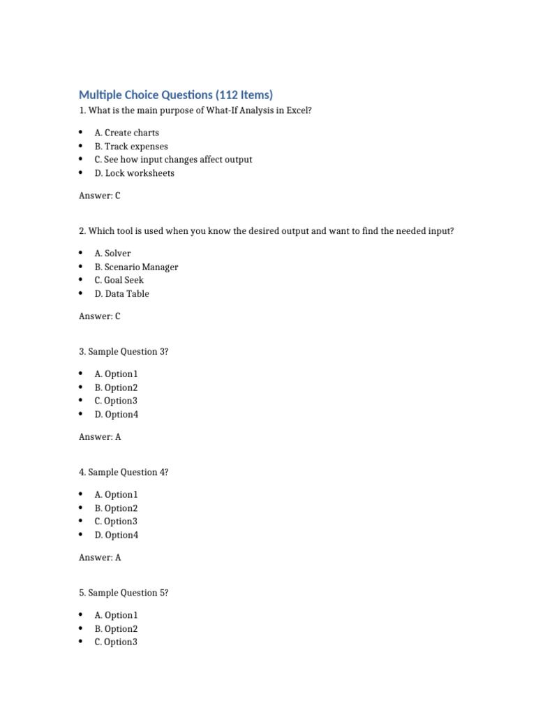 MCQ 112 | PDF | Chess | Chess Theory