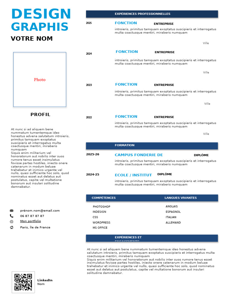 CV Type | PDF