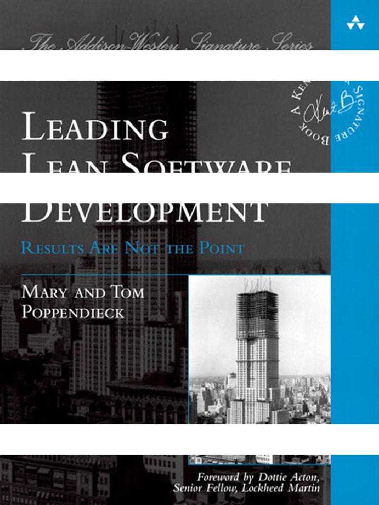 Leading Lean Software Development (Results Are Not The Point) ( | PDF ...