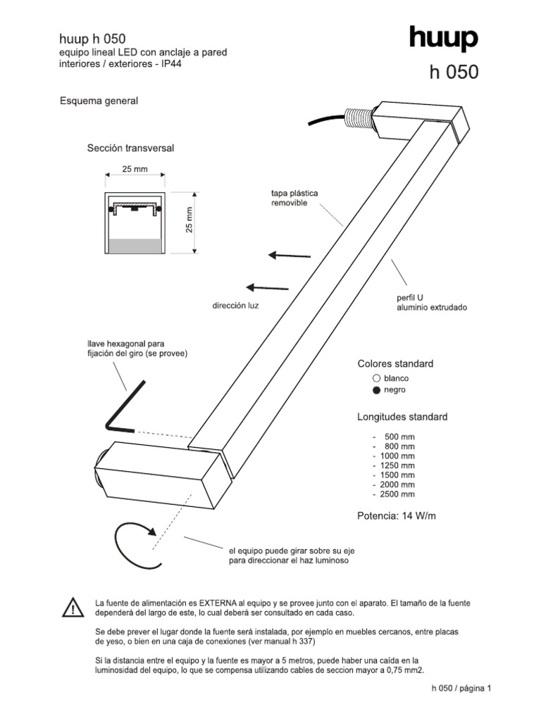 Manual h 050 | PDF