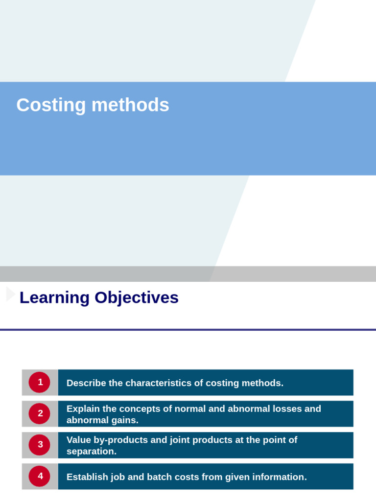 Chapter 3 - Costing Methods | PDF | Cost Of Goods Sold | Inventory