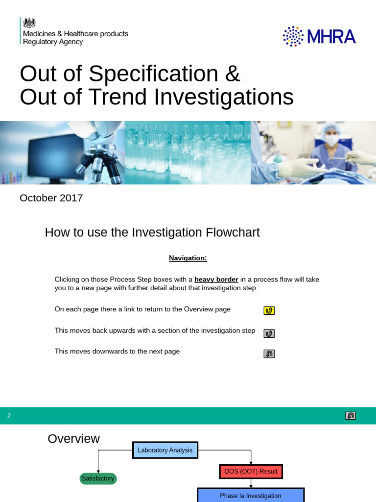Mhra Oos Oot Oct17 (2) | PDF | Outlier | Clinical Trial