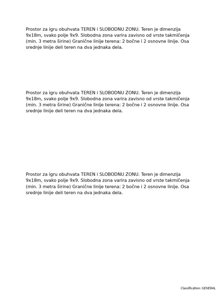 Prostor Za Igru | PDF