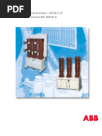 VD4 Vacuum Circuit Breaker Manual | PDF