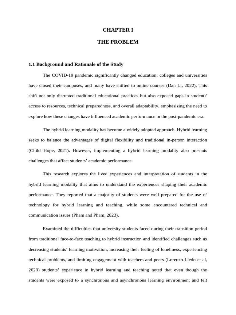 Team Invictus Chapter 1 5 | PDF | Learning | Educational Technology