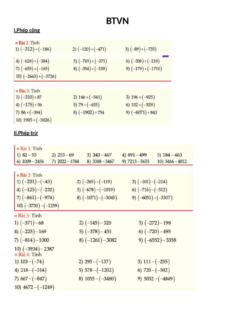 BTVN BUỔI 1 | PDF
