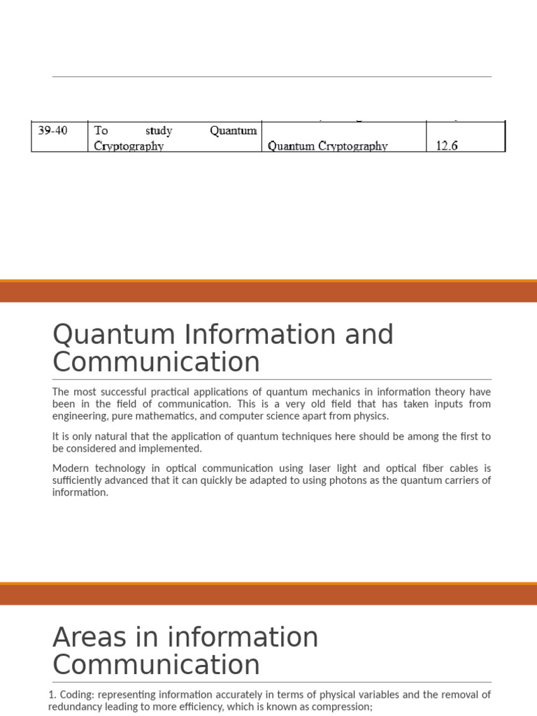 5 Quantum Information | PDF | Cryptography | Public Key Cryptography