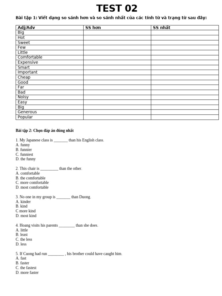 TEST 02 | PDF