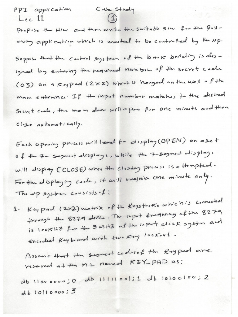 Lec 11 Case Study | PDF
