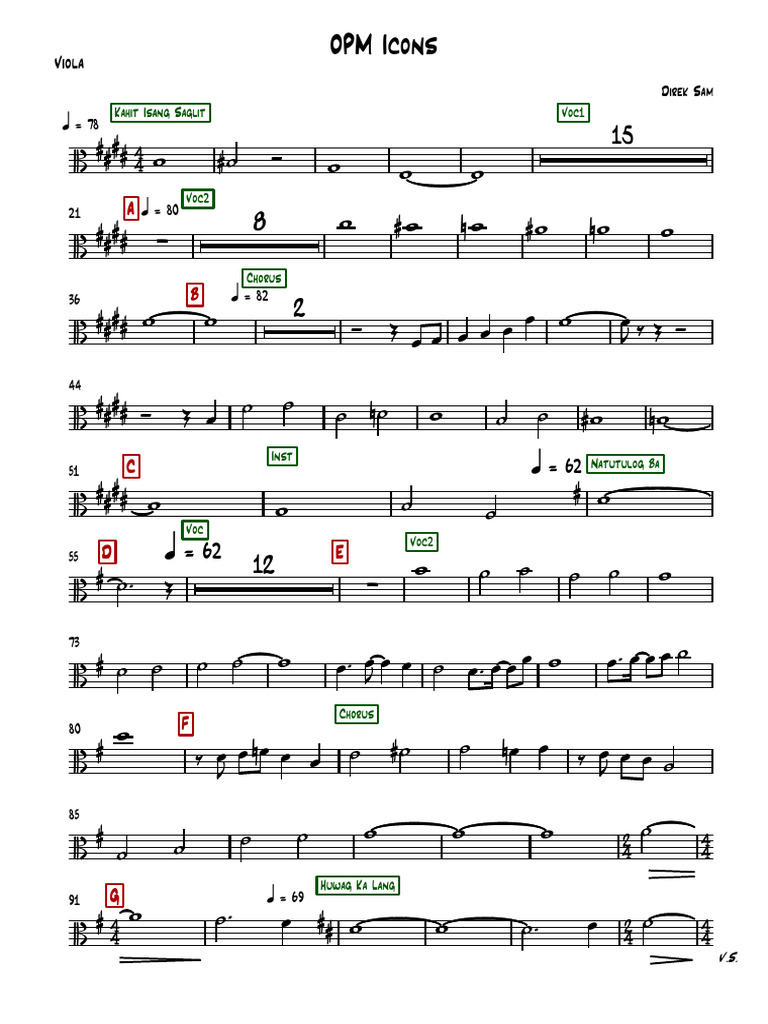 OPM Icons (Transposed) - Viola | PDF