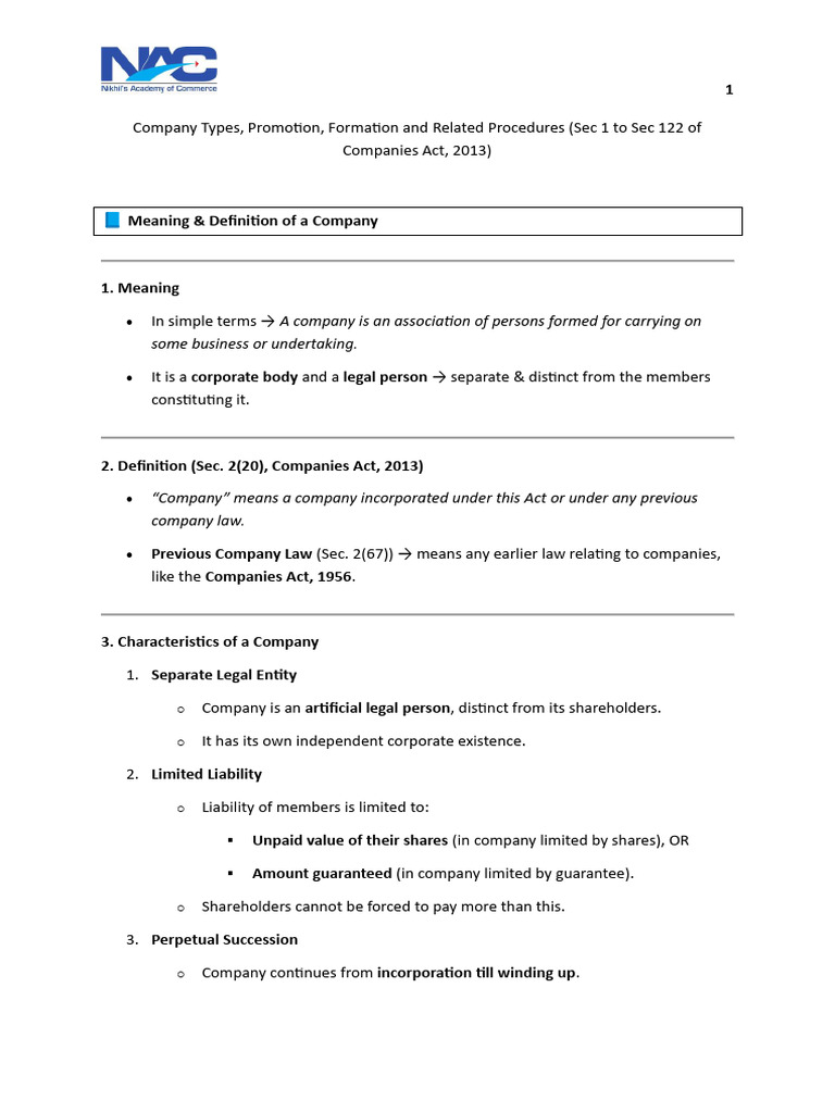 Company Introduction 1 | PDF | Piercing The Corporate Veil | Liquidation
