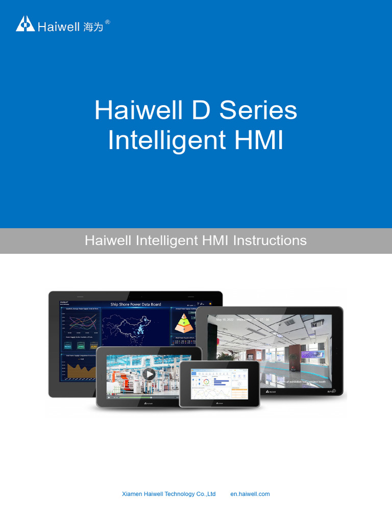 User's Manual of Haiwell D Series Intelligent HMI | PDF | User ...