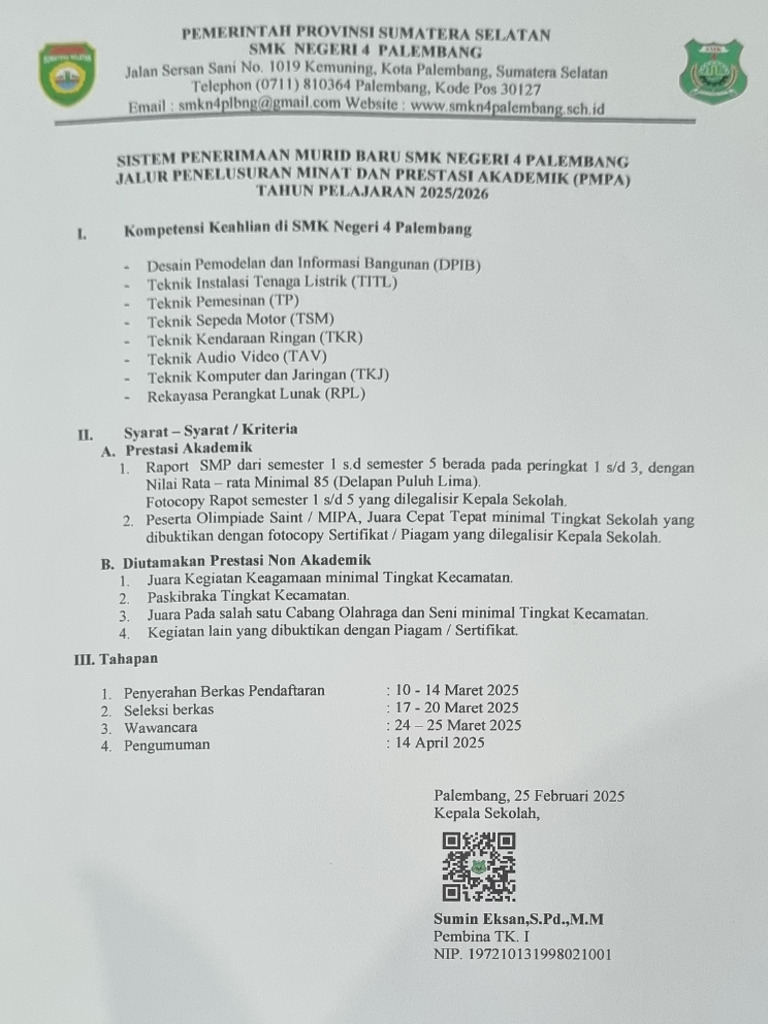 Informasi PMPA | PDF