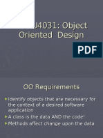 MSTU4031: Object Oriented Design