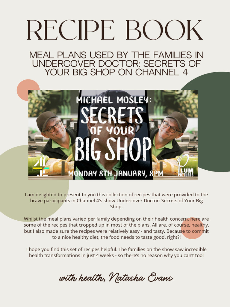 Secrets+of+Your+Big+Shop+Recipe+Book | PDF | Salad | Kebab