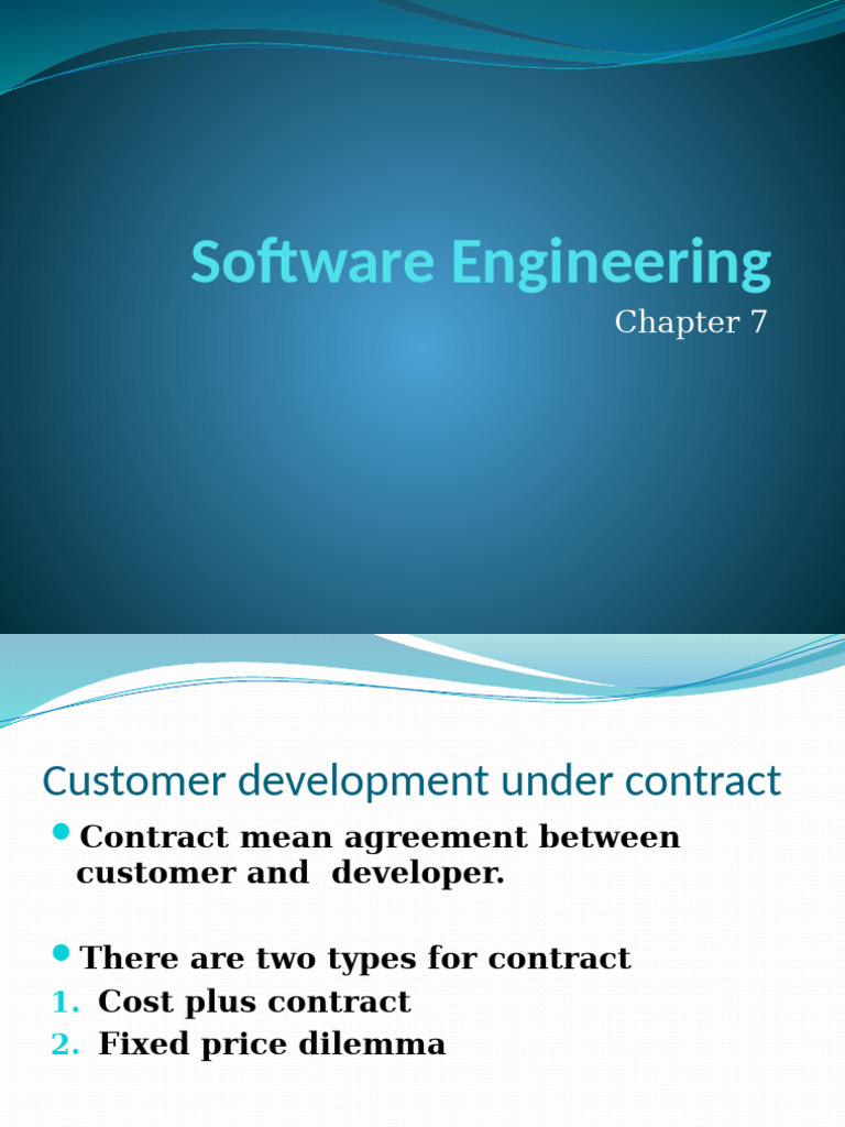 07-Software Development Contract | PDF | Software | Risk