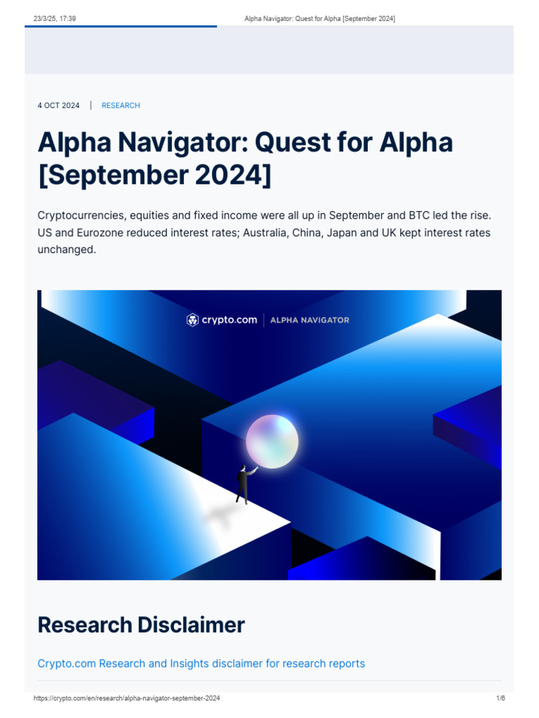Alpha Navigator_ Quest for Alpha [September 2024] | PDF | Personal ...
