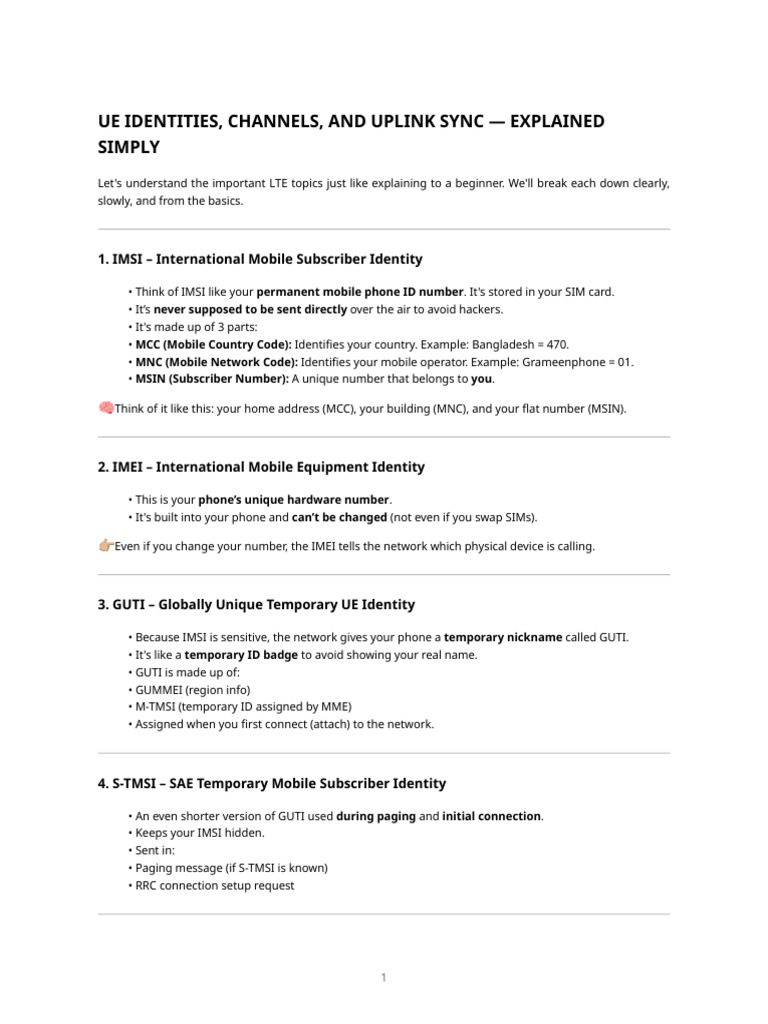 Lte Physical Layer Overview | PDF | Mobile Telecommunications | Mobile ...