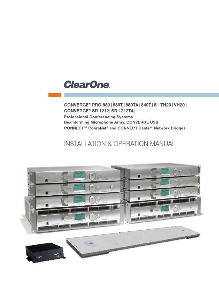 Converge Pro Manual | PDF