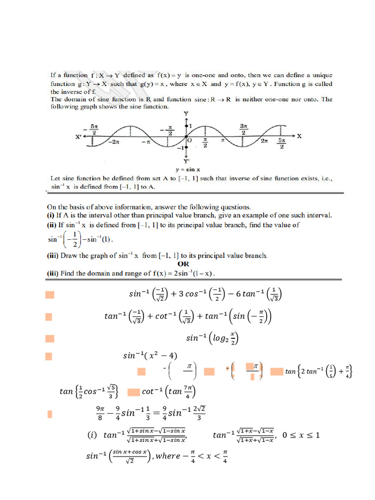 Assignment - 3 Topic Inverse Trigonometry | PDF | Chess Theory | Chess