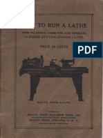 South Bend How to Run a Lathe