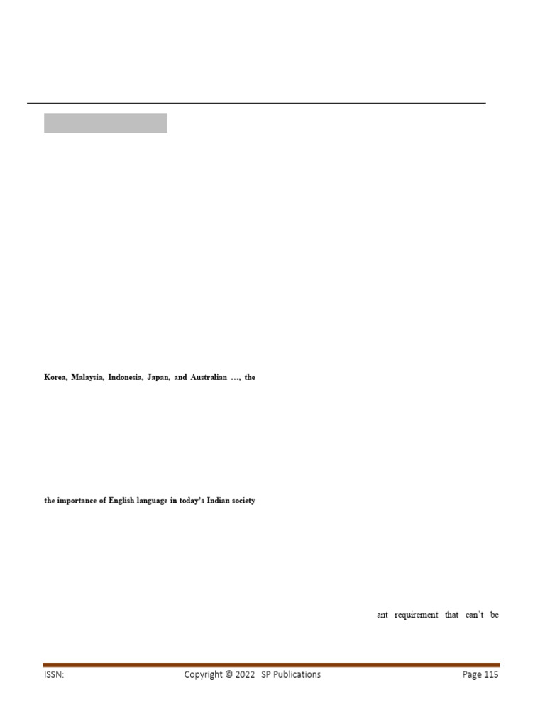 26.IJOES-Dr(115-119) | PDF | English As A Second Or Foreign Language ...