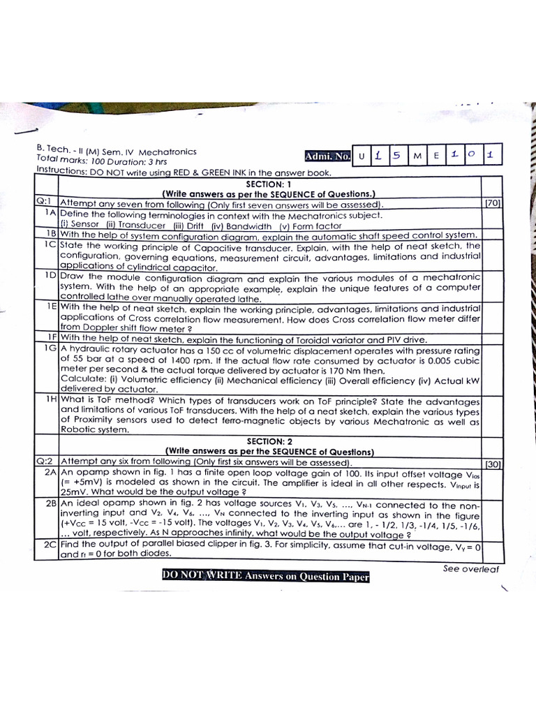 Mid Semester Papers | PDF