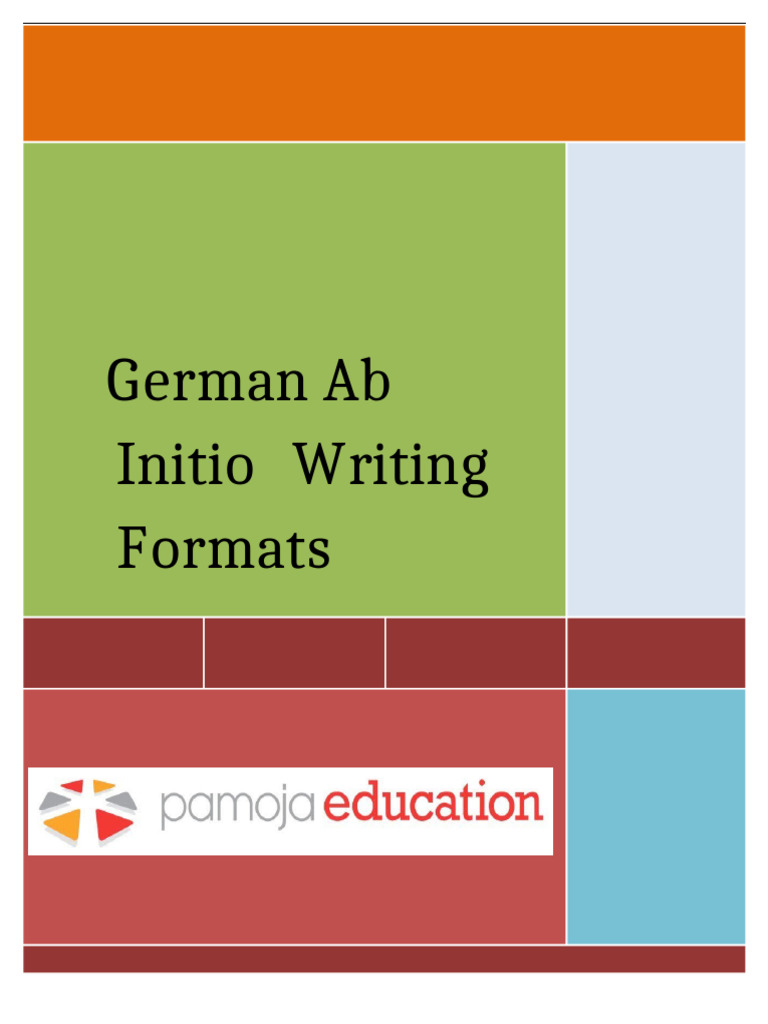 Writing Formats 1 | PDF