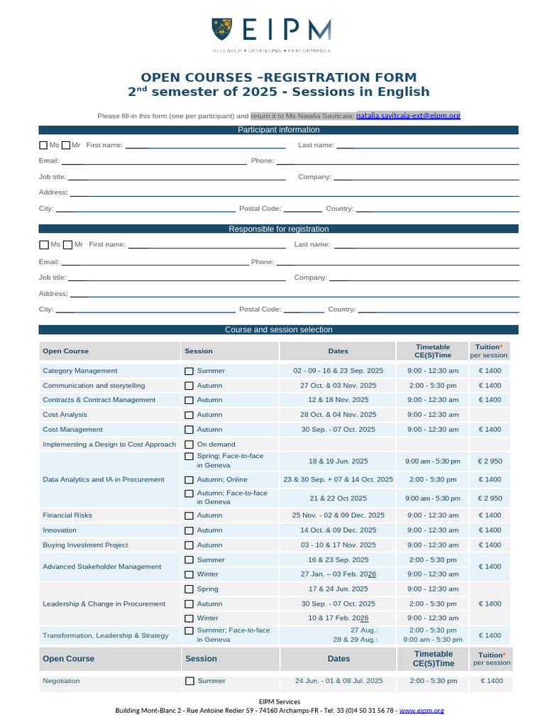 Opencourses Eng-registrationform 20250626 | PDF | Supply Chain | Invoice