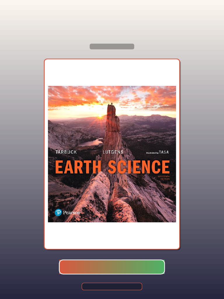 Earth Science 15th Edition by Edward J Tarbuck E-book Testbank ...