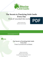Secrets To Practicing Irish Gaelic