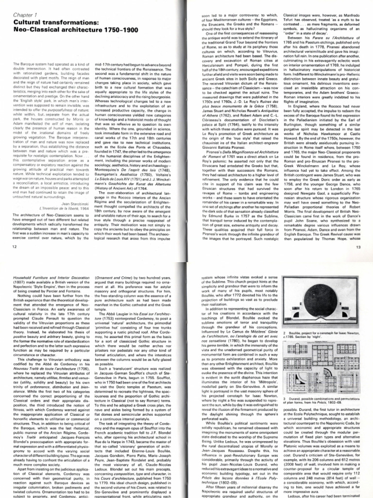 3 Chapters of Modern Architecture | PDF