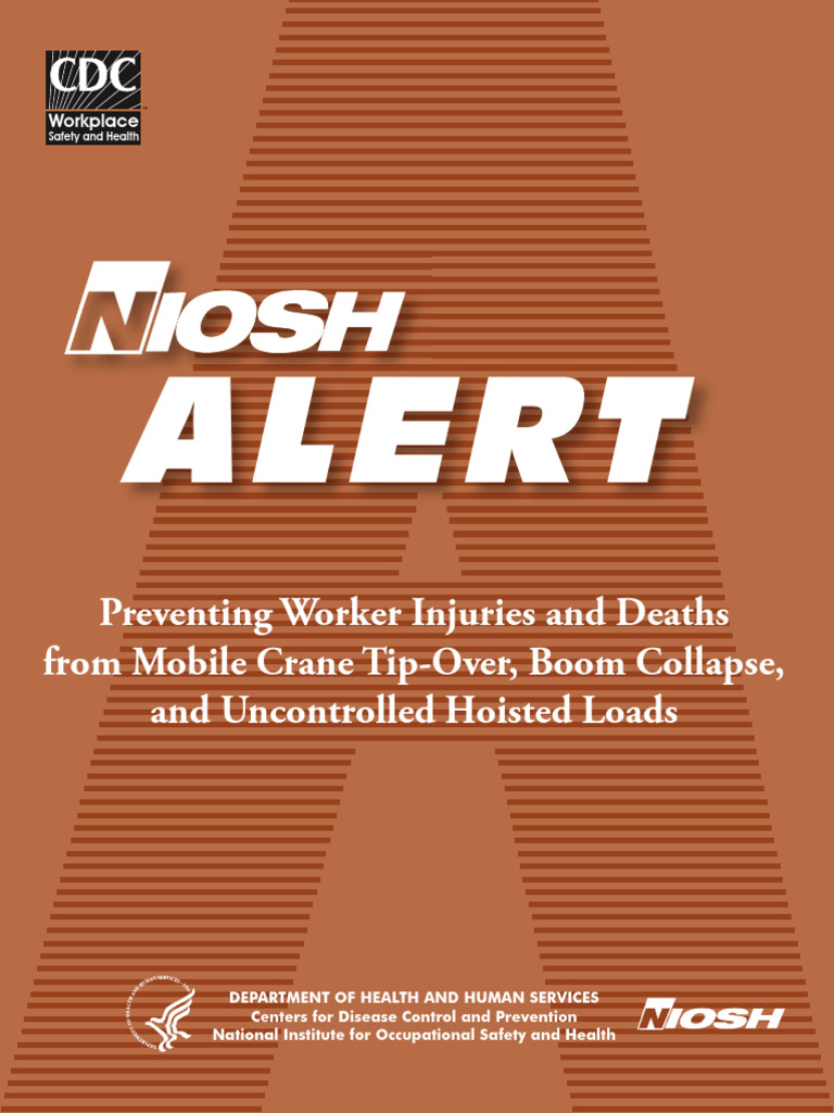 Alert: Preventing Worker Injuries and Deaths From Mobile Crane Tip-Over ...