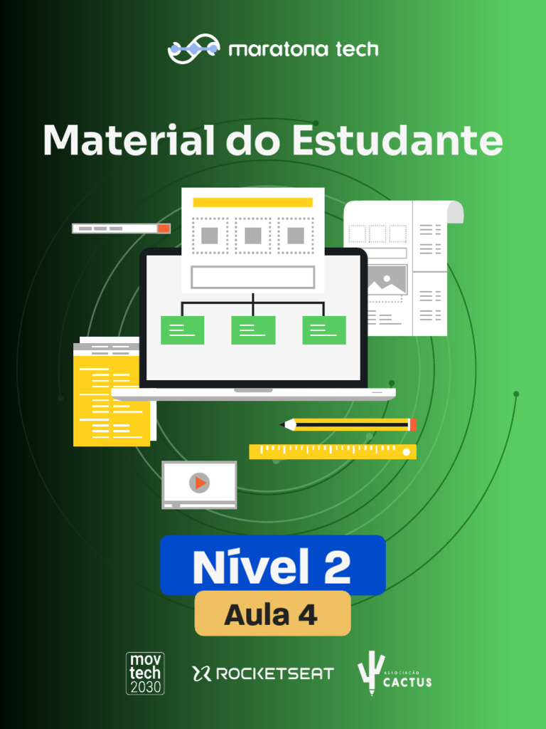 Maratona Tech 2025 Nivel 2 Aula 4 | PDF | Lição