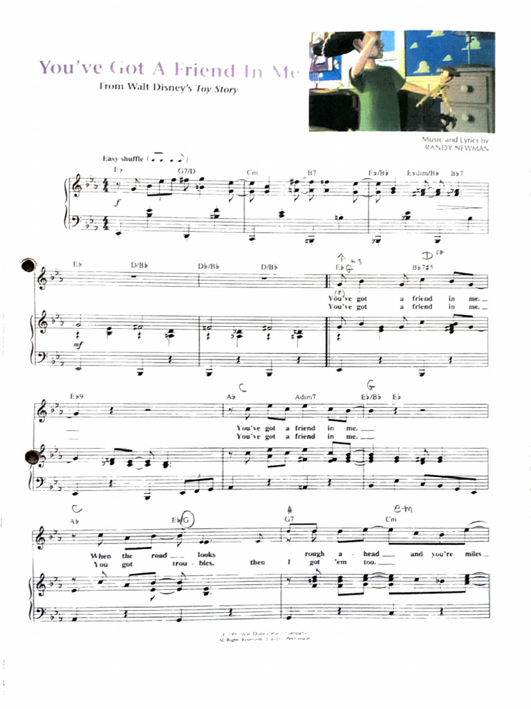 You`Ve Got a Friend in Me (Toy Story) | PDF