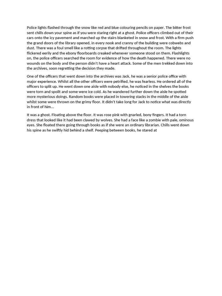 Ghost Story | PDF