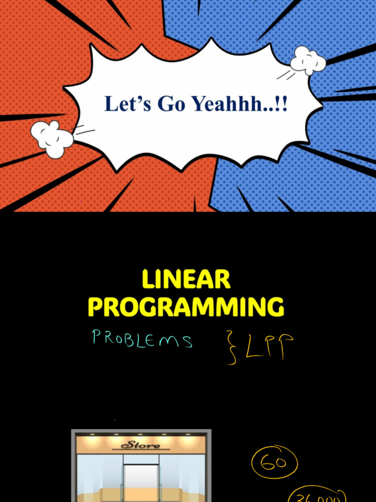 Plus Two Maths Linear Programming Part 1Live Classes | PDF