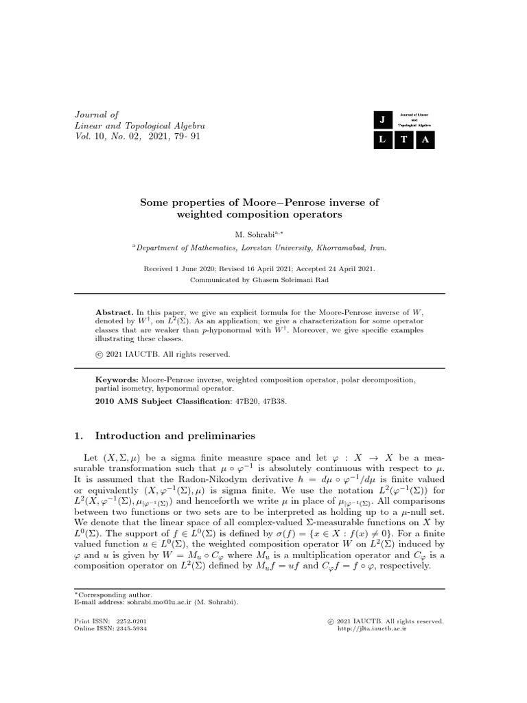 JLTA Volume 10 Issue 02 Pages 79-91 | PDF | Function (Mathematics ...