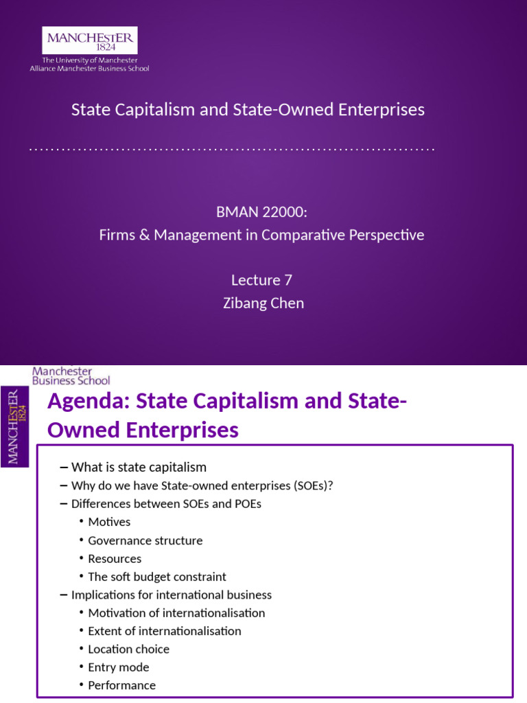 Lecture 7 State Capitalism and State-Owned Enterprises (1) - Tagged ...