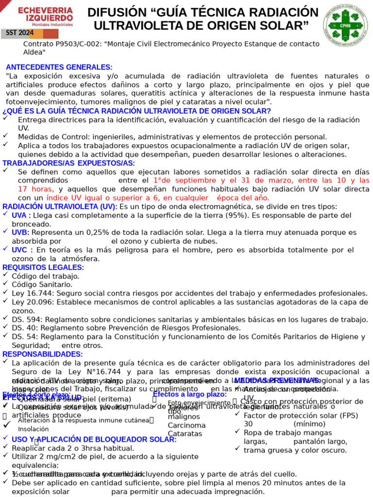 Difusión Protocolo RUV _ P9503 | PDF | Ultravioleta | Radiación