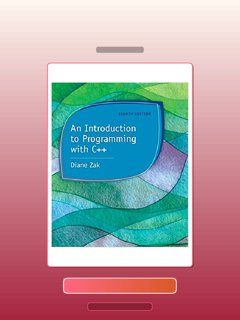 An Introduction to Programming With C 8th Edition by Zak E-book ...