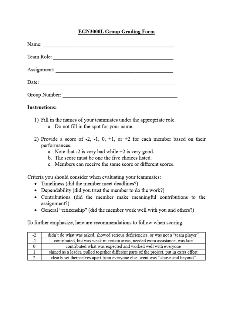 EGN3000L GroupGrading v3 Last (1) | PDF | Computing