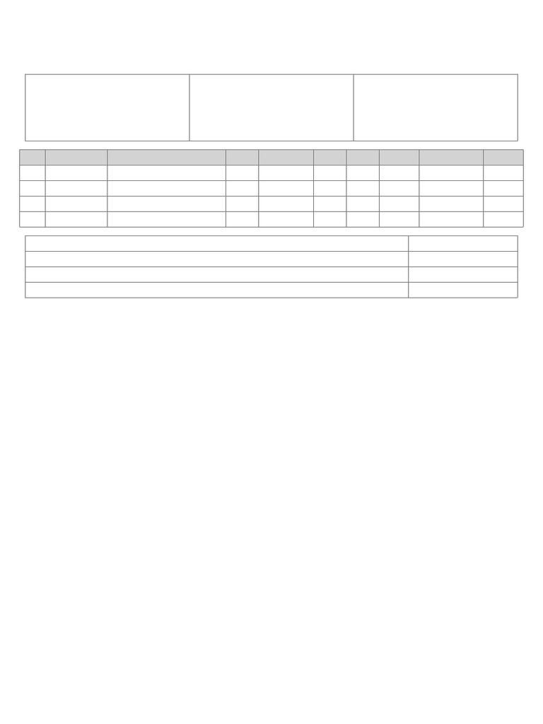 Job Card Retail Tax Invoice SAMPLE Editable | PDF