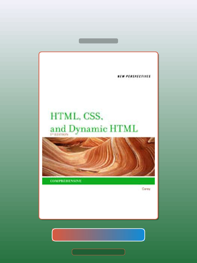 New Perspectives on HTML CSS and Dynamic HTML 5E Carey E-book Testbank ...