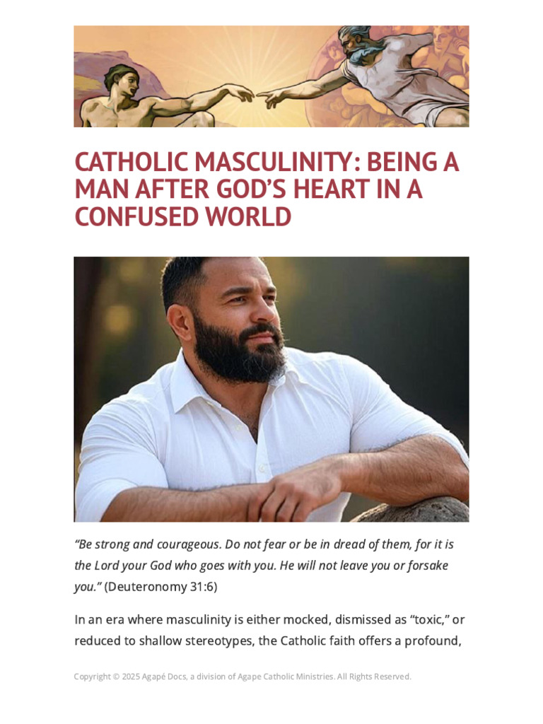 Catholic Masculinity_ Being a Man After God’s Heart in a Confused World ...
