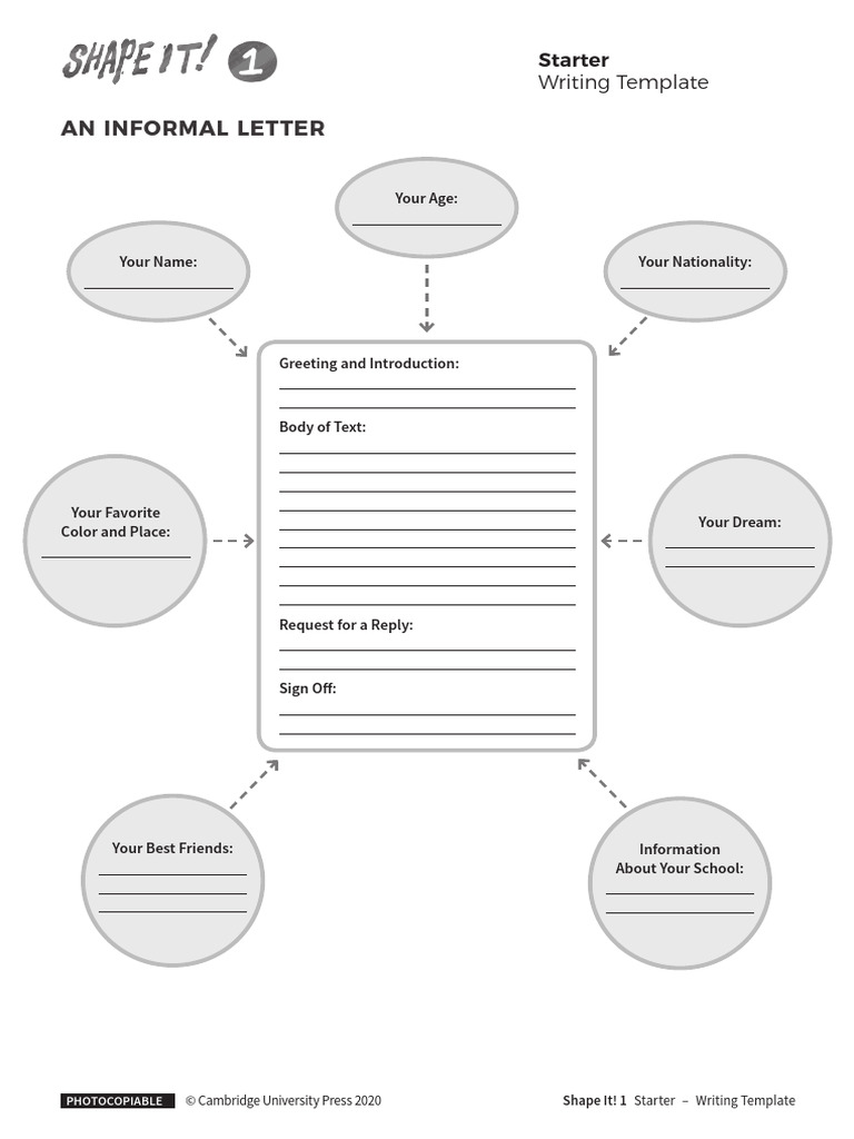 Writing Template Starter | PDF