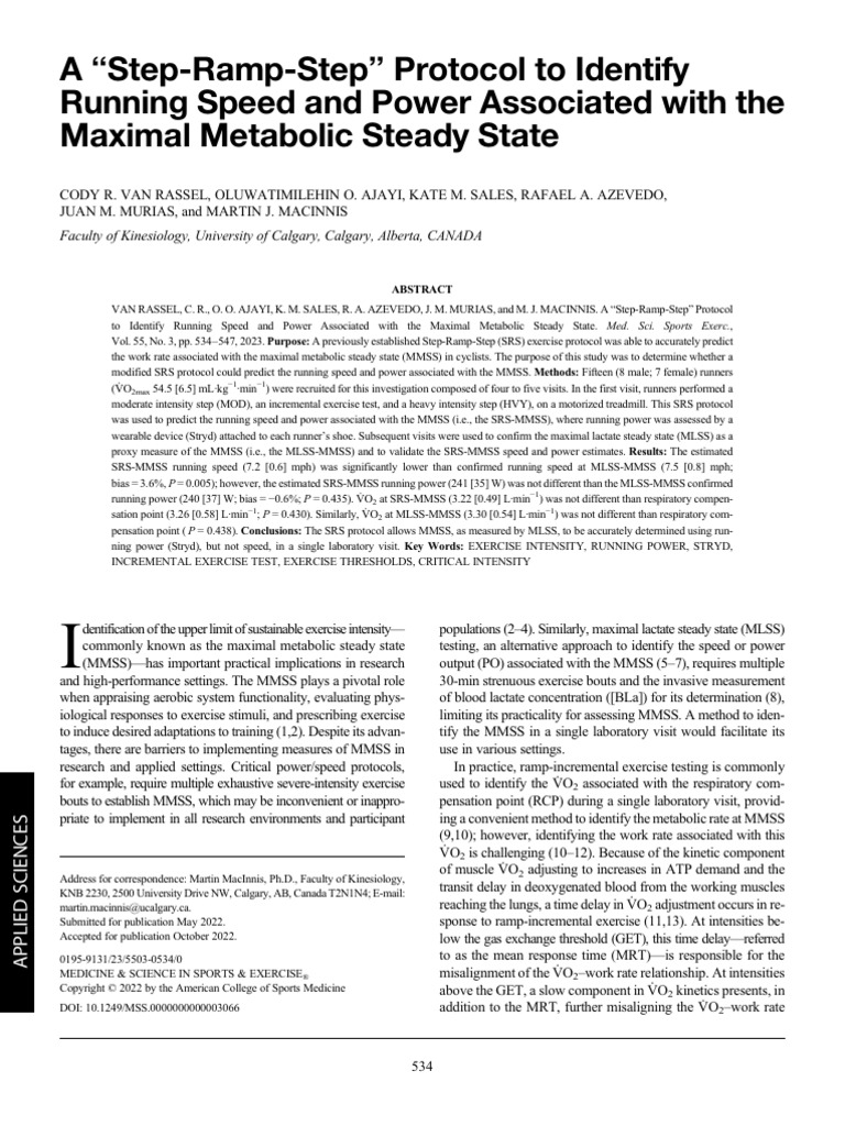 a__step_ramp_step__protocol_to_identify_running.20 | PDF | Physical ...