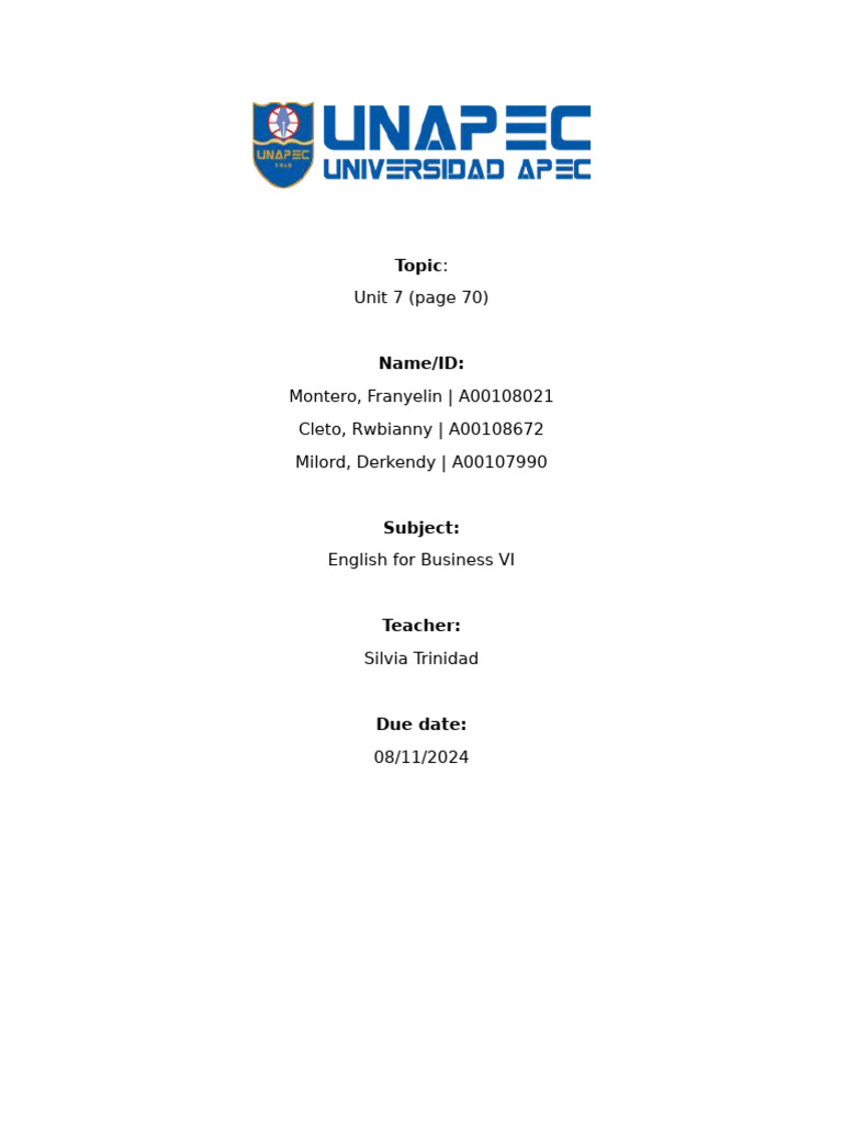 English VL | PDF