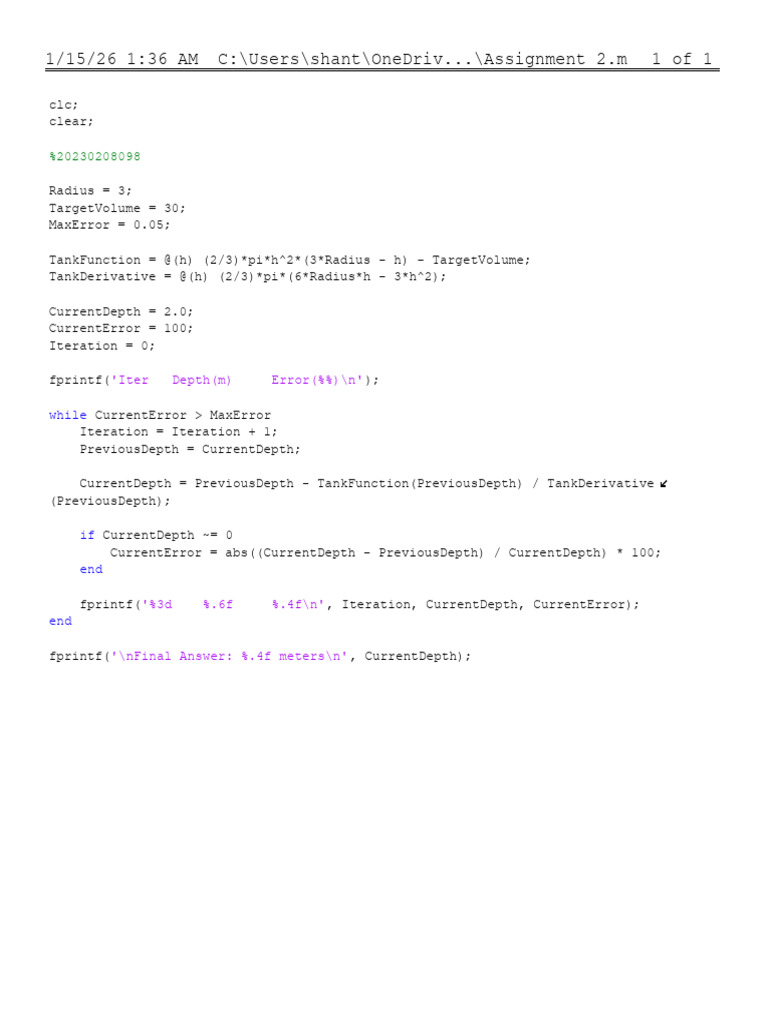 Assignment 2 | PDF